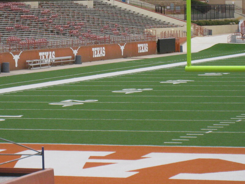 Football Field at Stadium