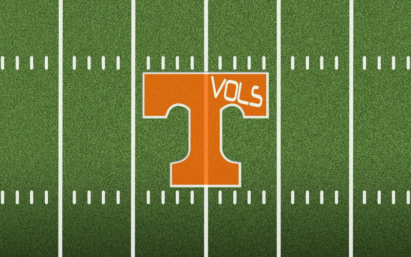 Football Field with Logo