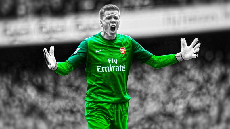 Football Goalkeeper — Green, Dramatic