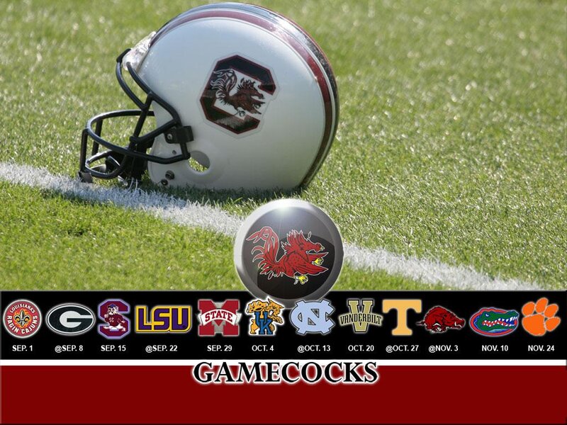 Football Helmet on Field