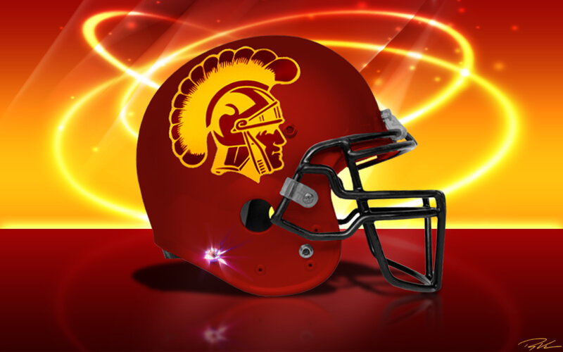 Football Helmet with Logo