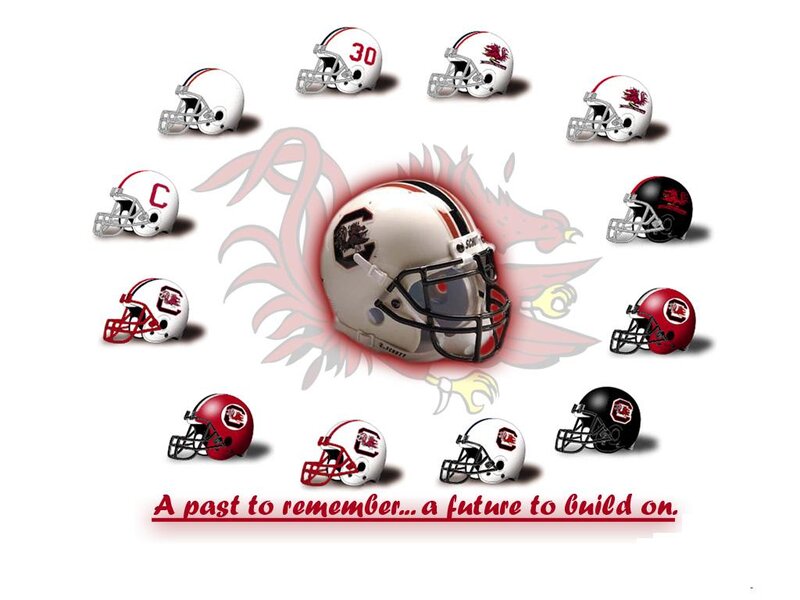 Football Helmets — White