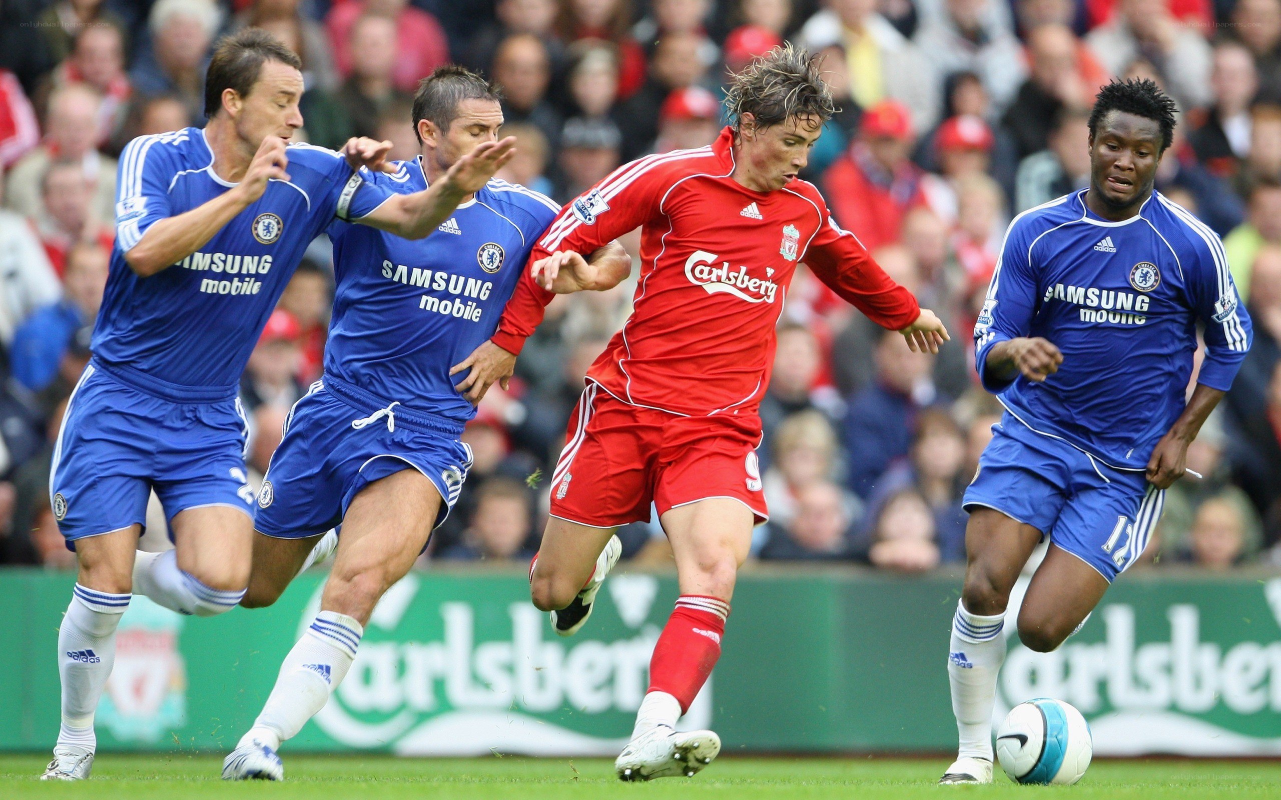 Football match action