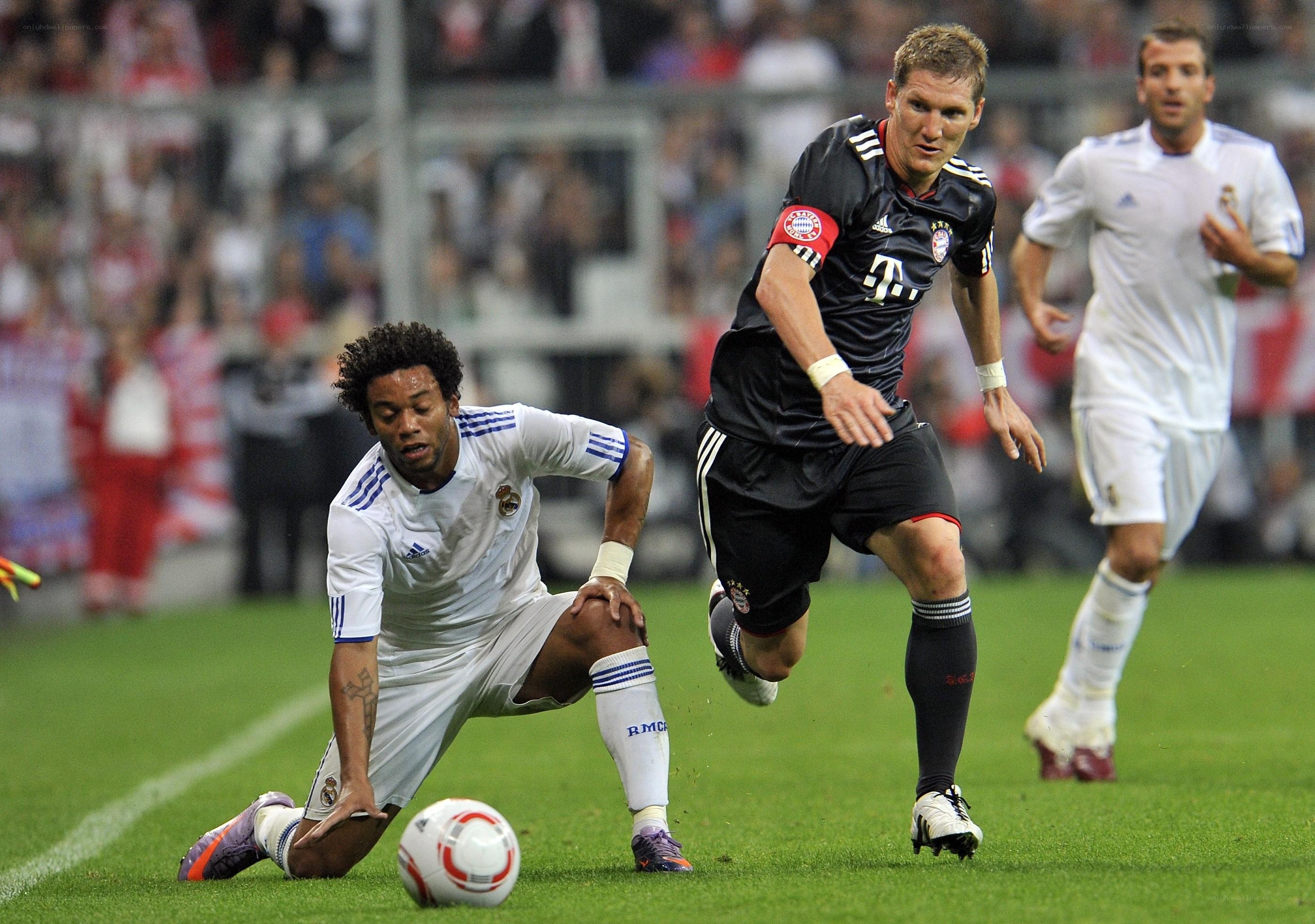Football match action