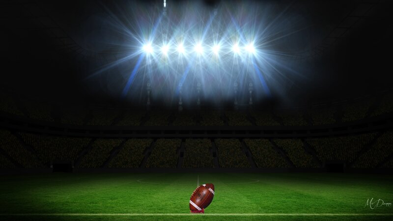 Football on Field