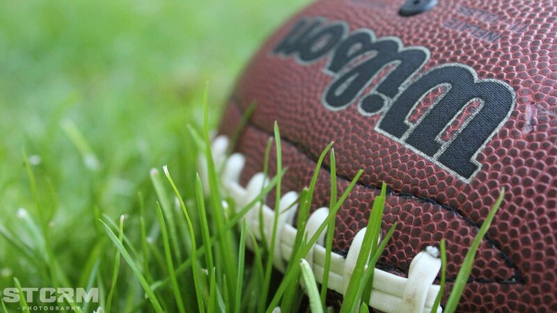 Football on Grass — Brown