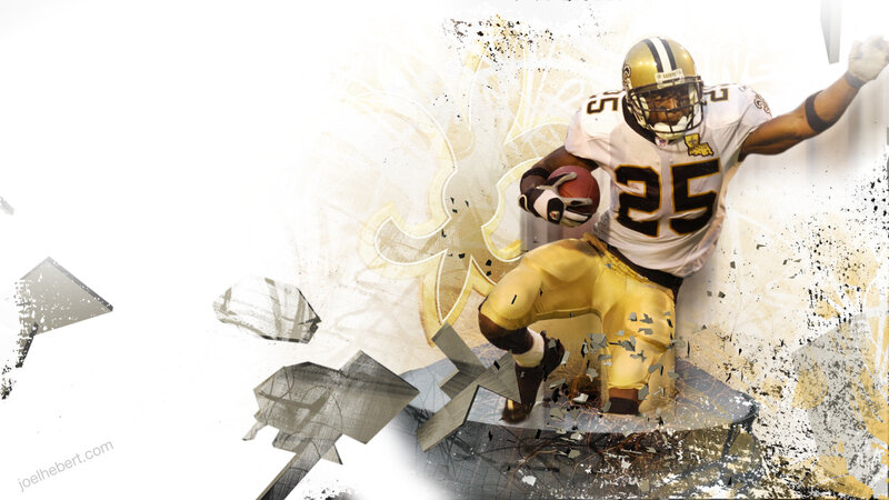 football player breaking through wall