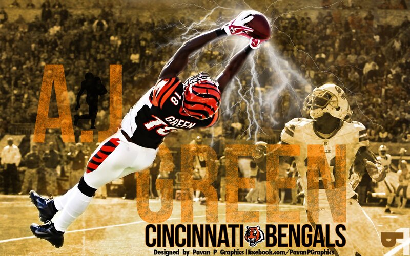 Football Player Catching Ball — Orange