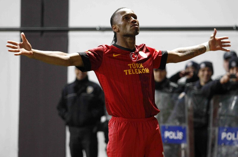 Football player celebrates on field