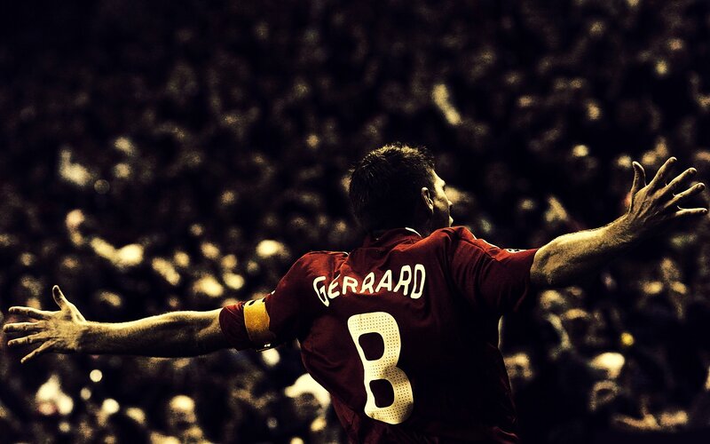 Football player celebrating