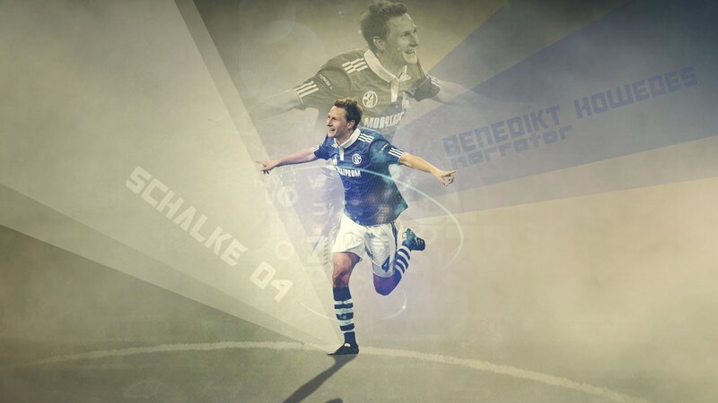 Football Player Celebrating — Blue, Dynamic, Digital Art