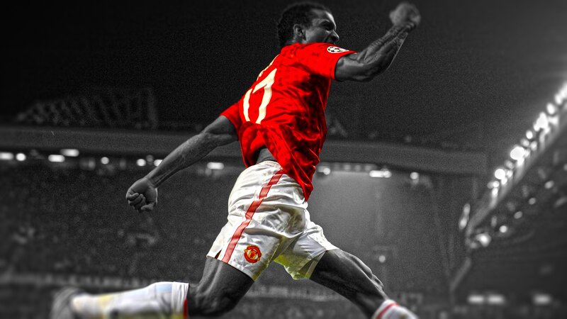 football player celebrating goal