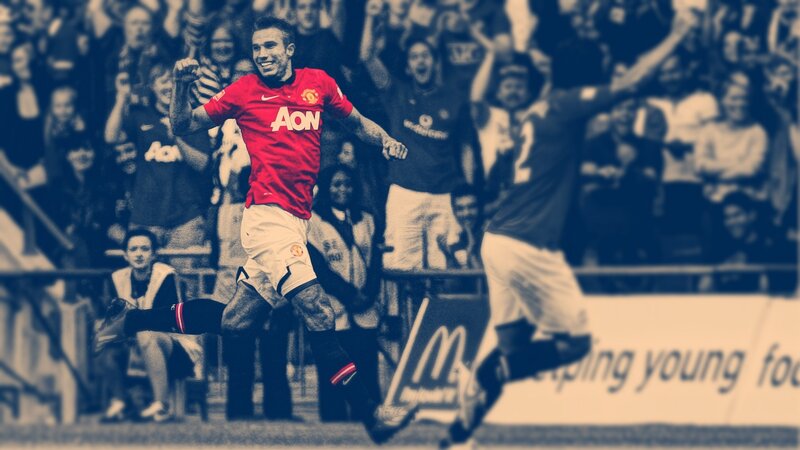football player celebrating goal