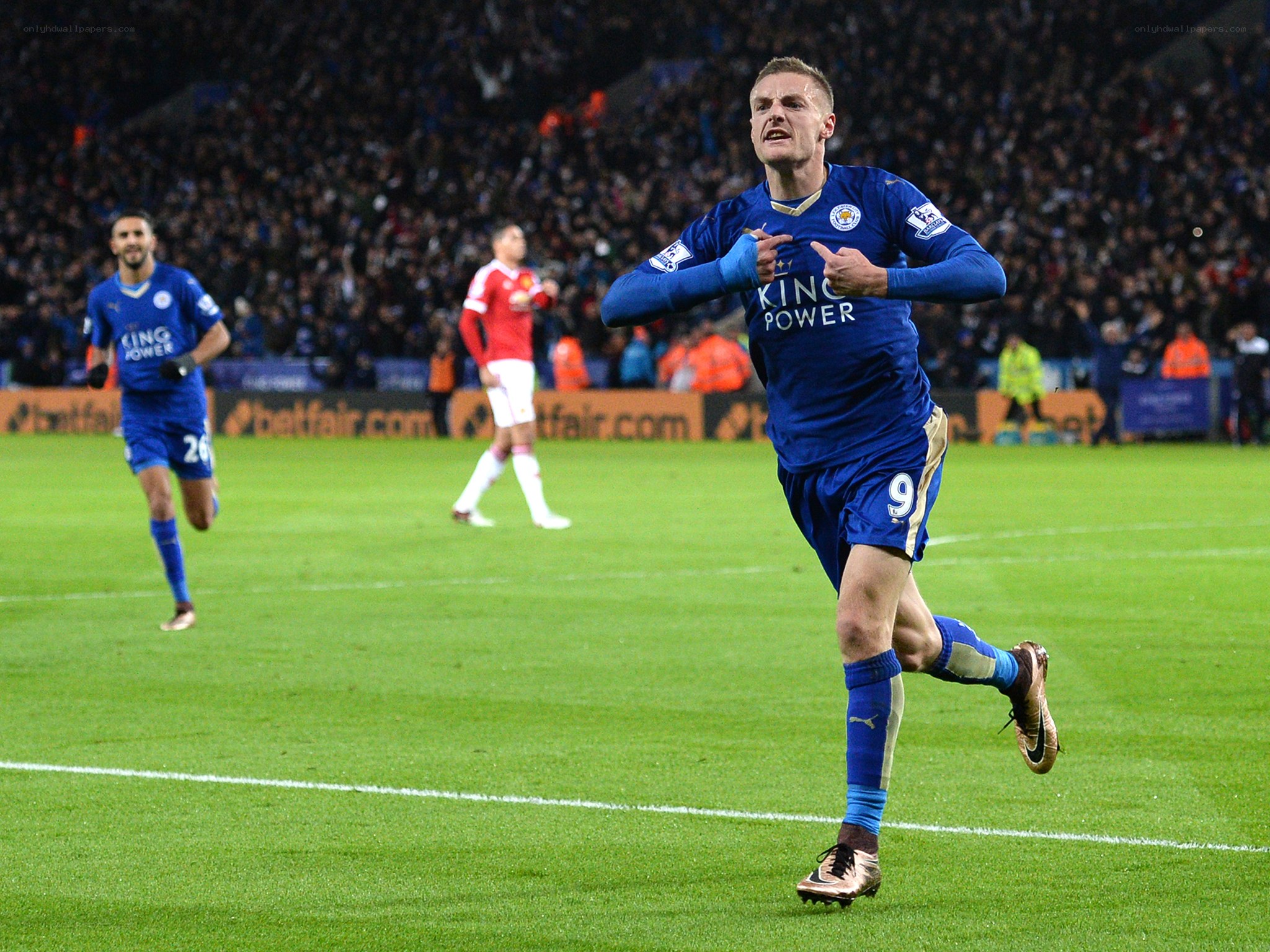 football player celebrating goal