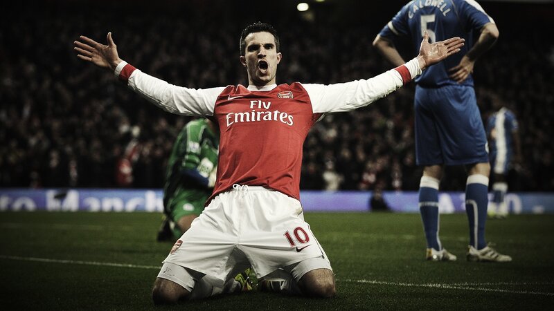 football player celebrating goal