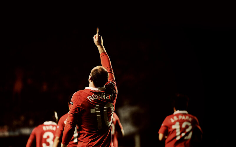 football player celebrating goal