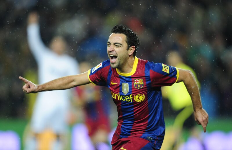 football player celebrating goal