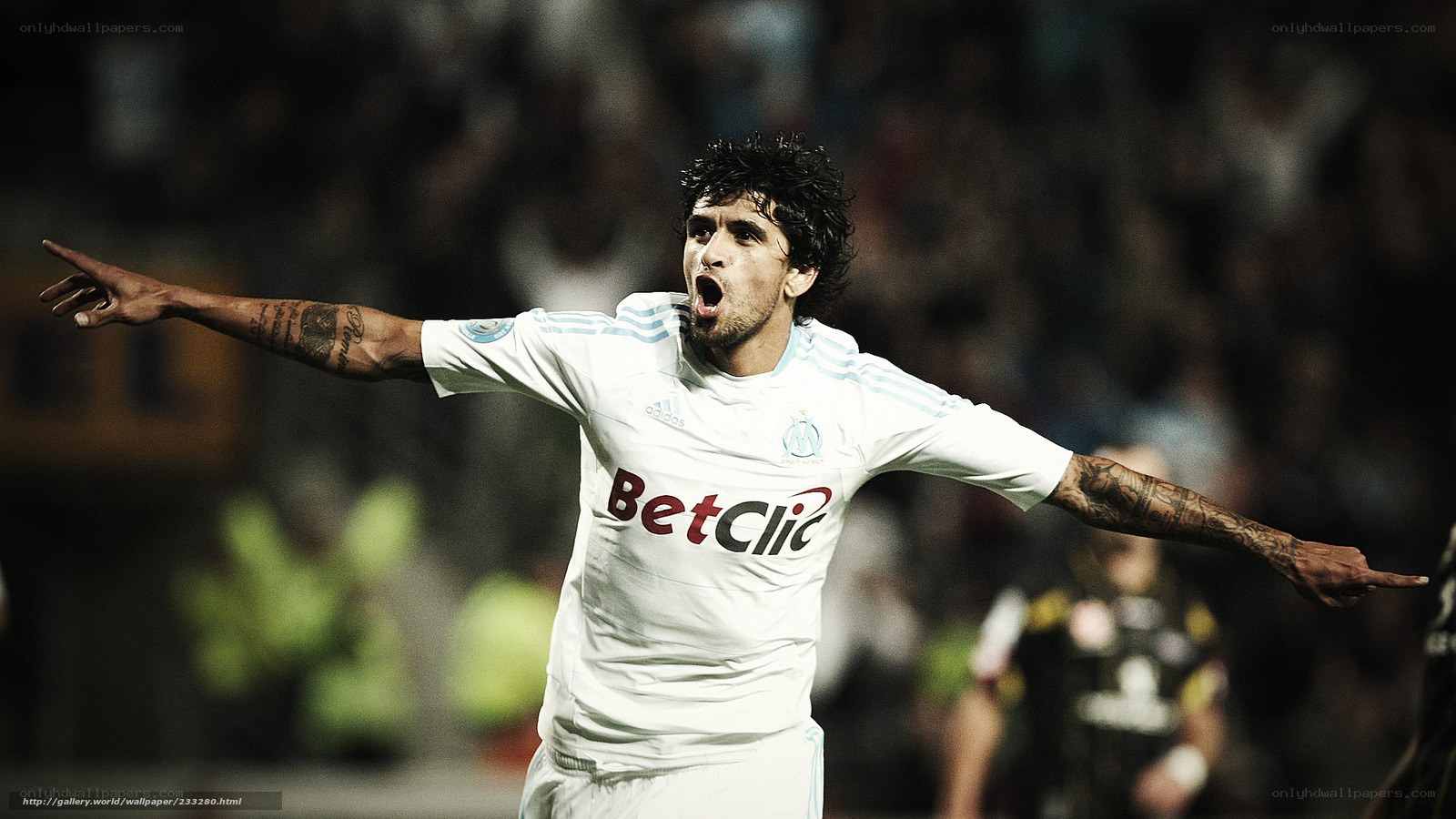 football player celebrating goal