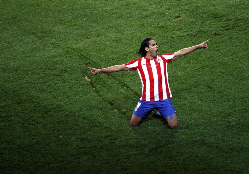 football player celebrating goal