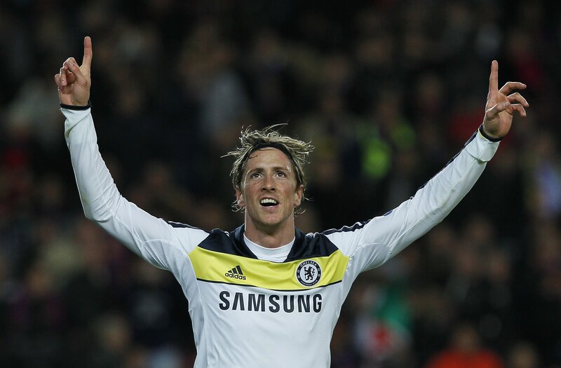 Football player celebrating goal