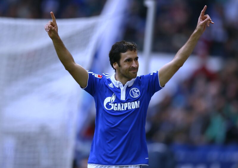 football player celebrating goal