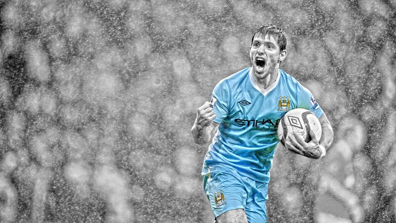 football player celebrating in rain