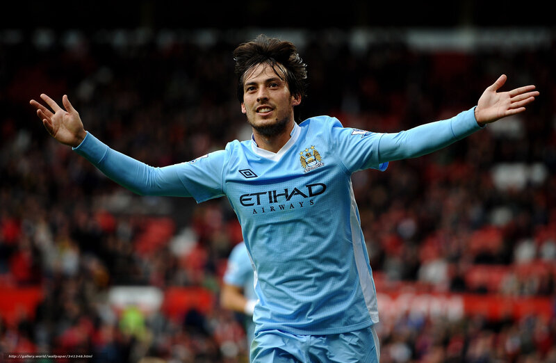 Football Player Celebrating — Light Blue