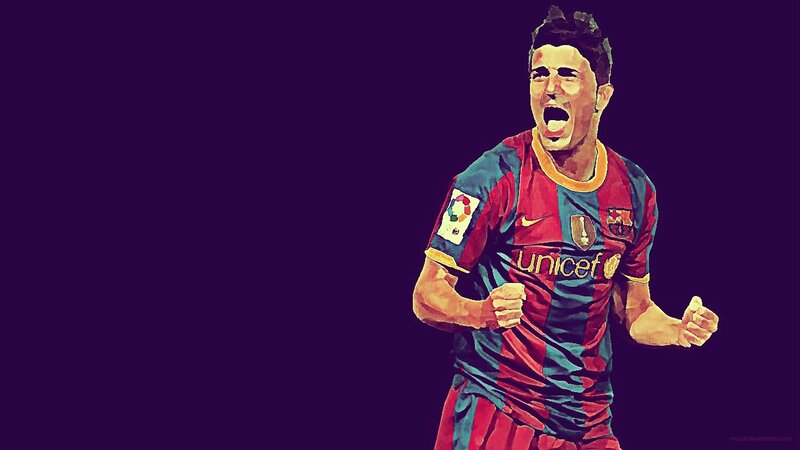 Football Player Celebrating — Purple, Energetic