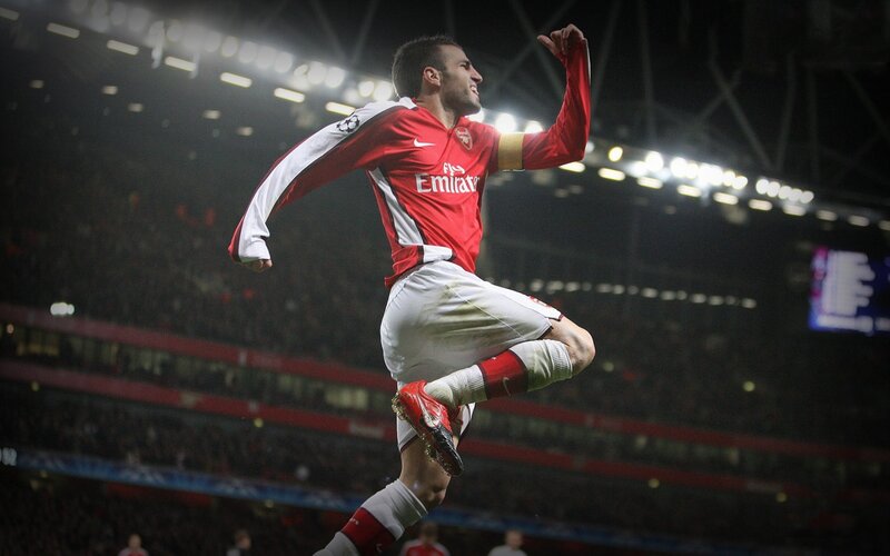 Football Player Celebrating — Red, Energetic, Night, Photograph