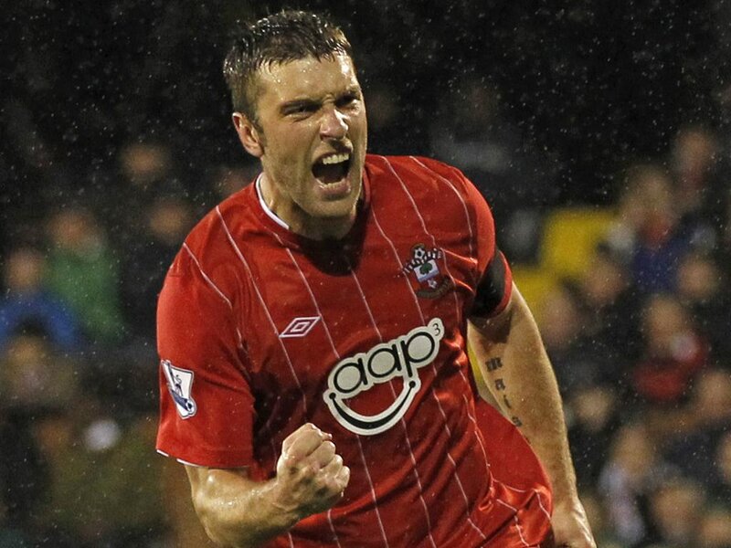 Football Player Celebrating — Red, Intense, Night