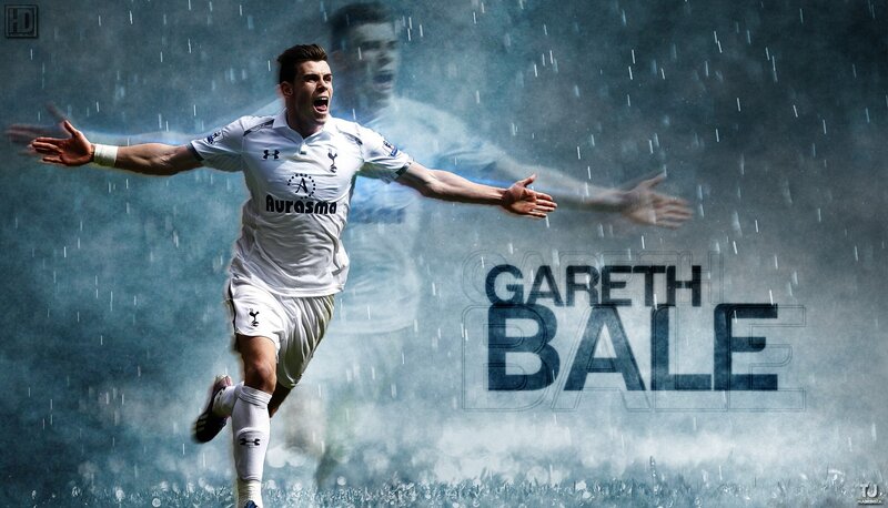 Football Player Celebrating — White, Dramatic, Digital Art, Rain