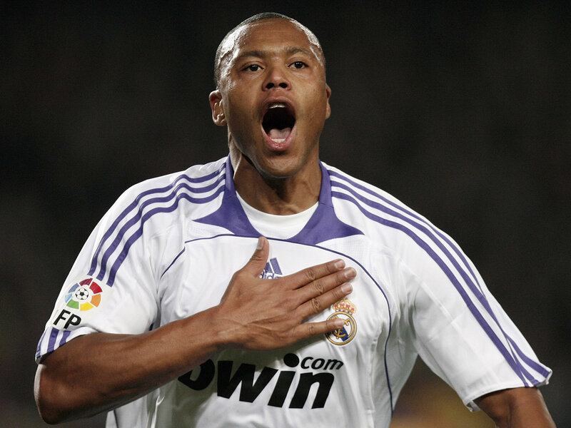 Football Player Celebrating — White, Intense, Night, Photograph, Jersey