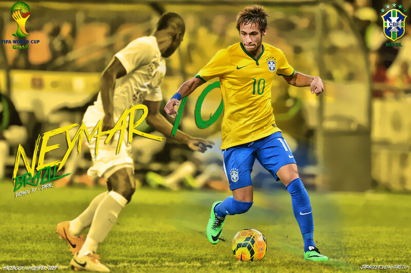 Football Player Dribbling Ball — Yellow