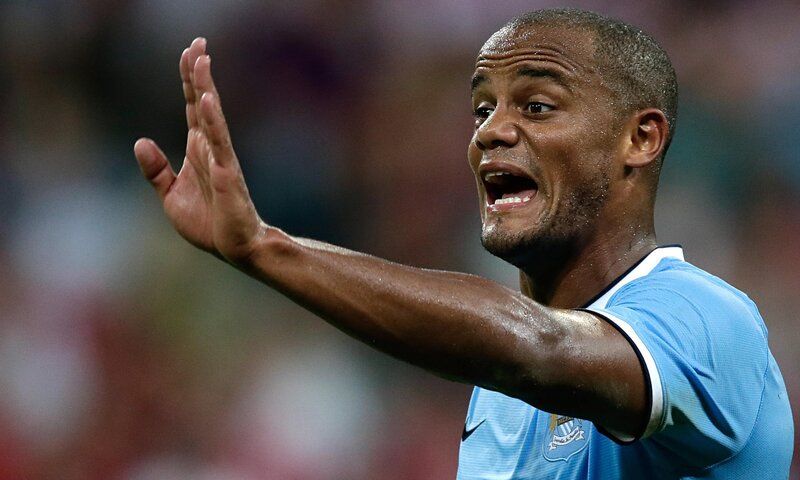 Football Player Gesturing