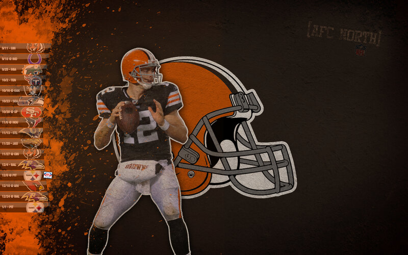Football Player Holding Ball — Brown, Dramatic