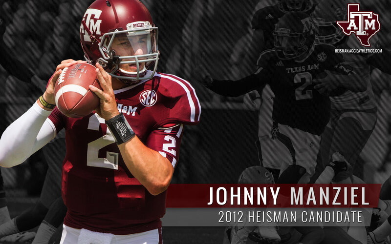 Football Player Holding Ball — Maroon