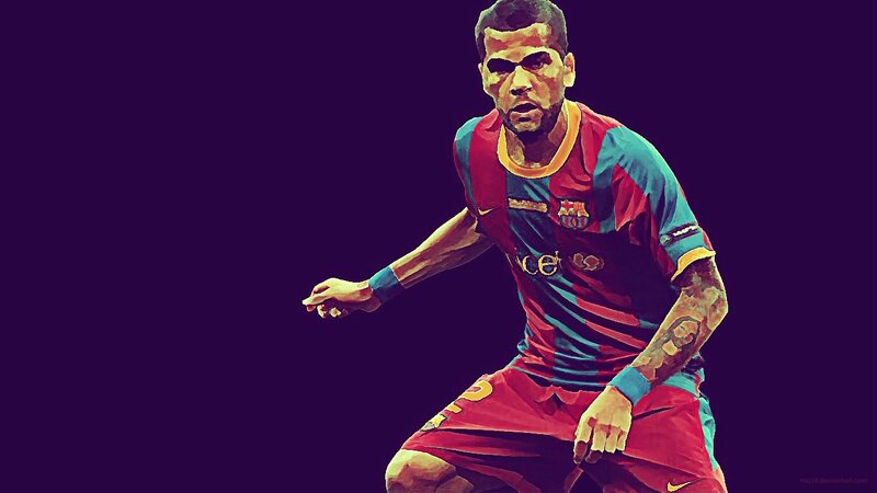 Football Player in Action — Purple