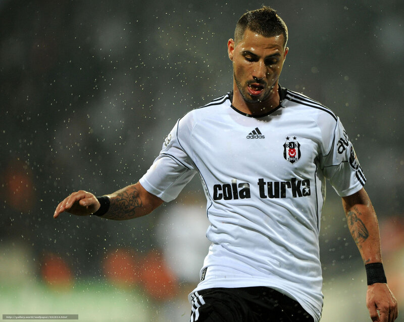 Football Player in Action — White, Intense