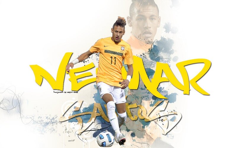 Football Player in Action — Yellow, Dynamic, Digital Art