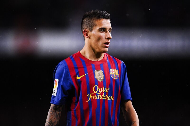 Football Player in Jersey — Red, Focused, Night, Photograph