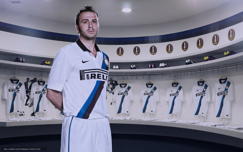 Football Player in Locker Room — White