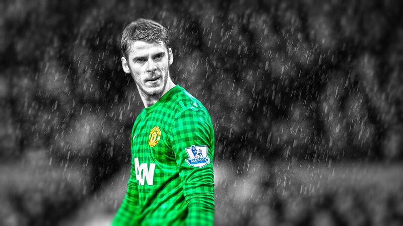 football player in rain