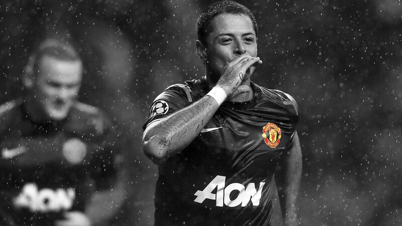 Football Player in Rain — Black, Dramatic