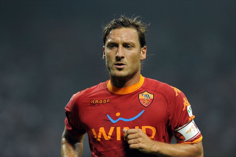 football player in red jersey