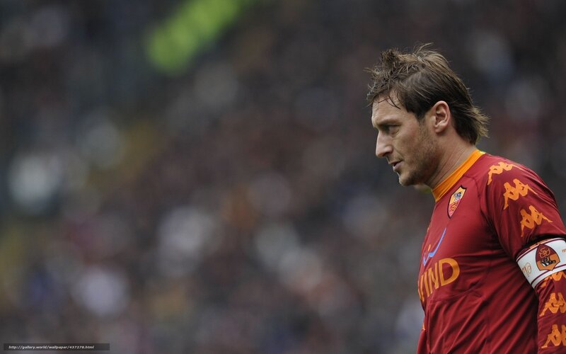 Football Player in Red Jersey — Serious