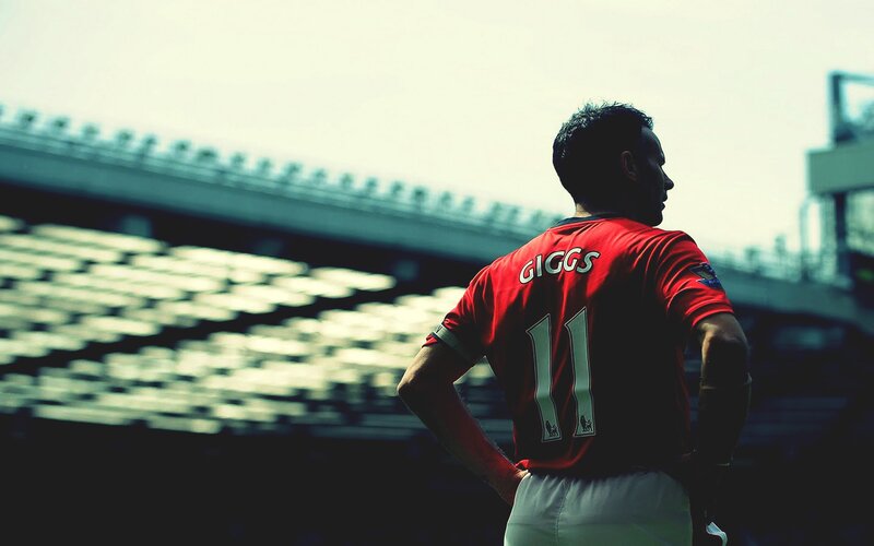 football player in stadium