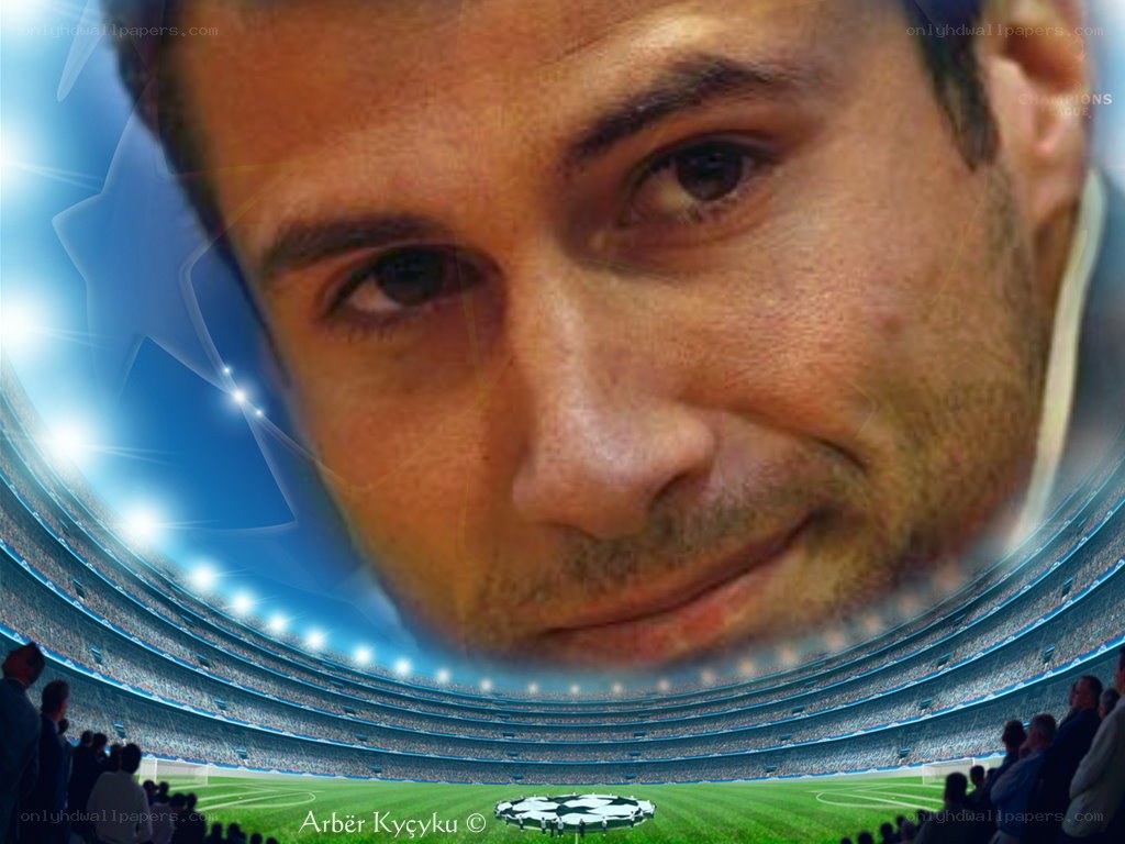 football player in stadium