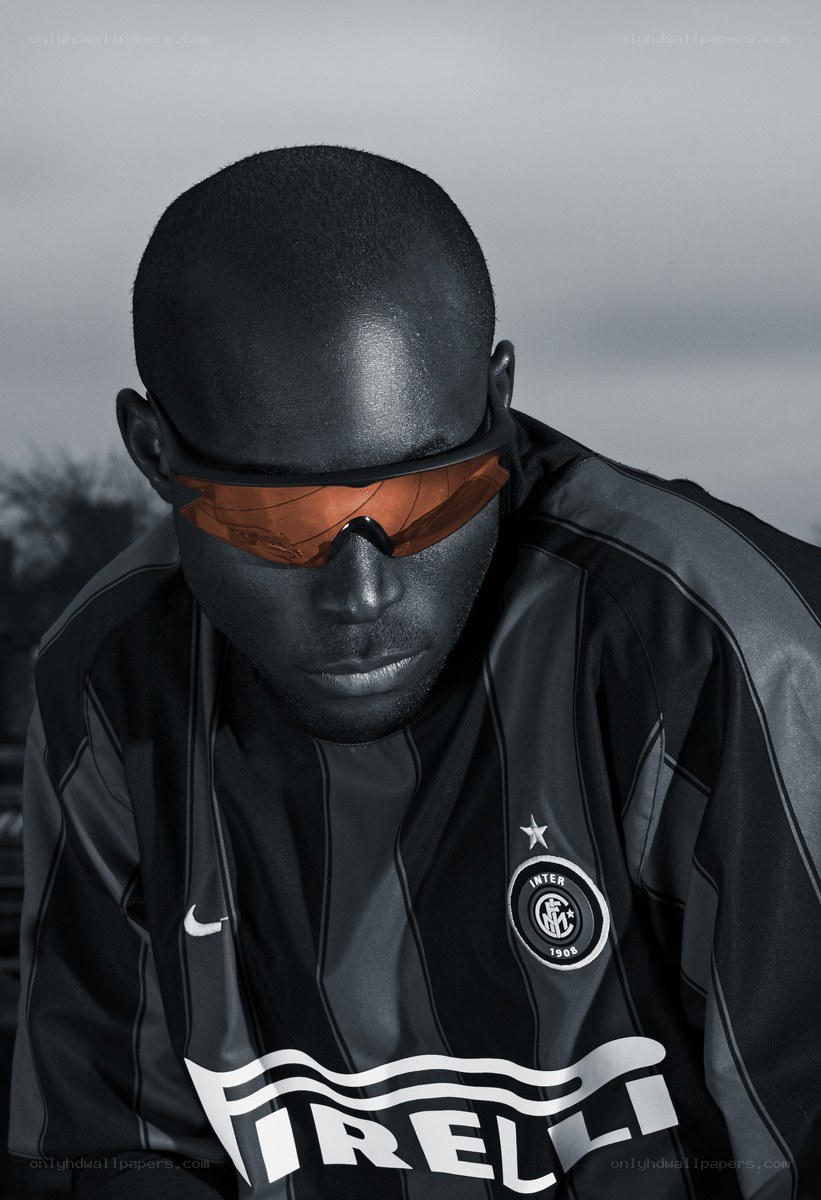 football player in sunglasses