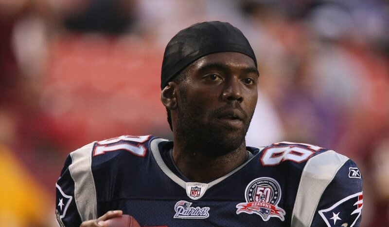 Football Player in Uniform — Blue, Focused