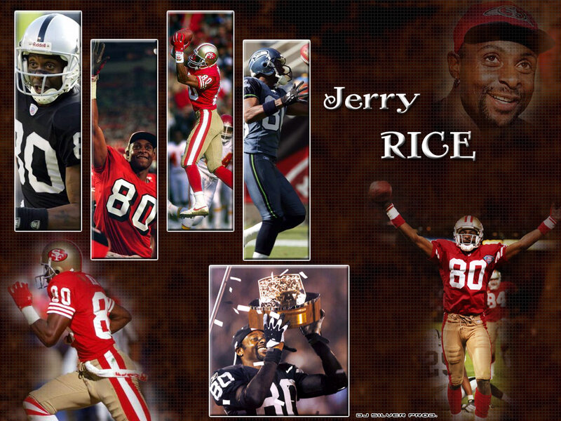 Football Player Jerry Rice